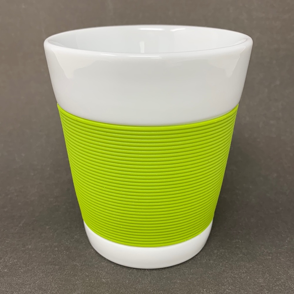 Bodum Pavina #70 Porcelain Silicone grip Coffee Tea Cup 8 Oz